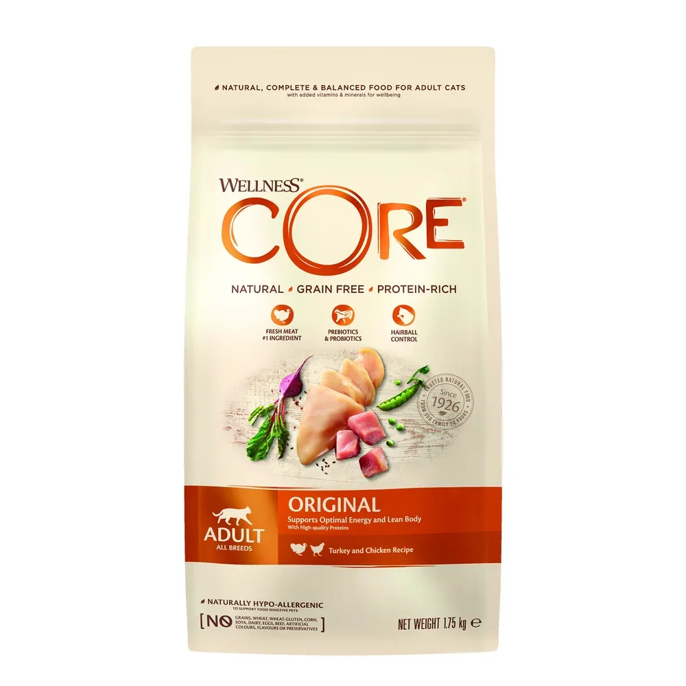 Wellness Core Adult Ocean - Kattenvoer - 1.75 Kilogram - tonijn, zalm