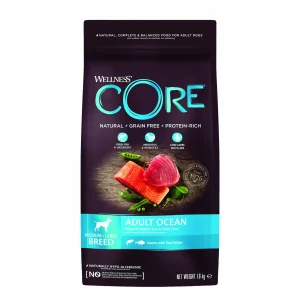 Wellness CORE Adult Ocean Medium-Large- Breed - Hondenvoer - 10 Kilogram - tonijn, zalm