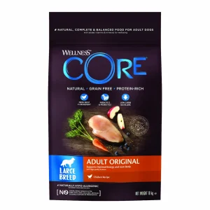 Wellness CORE Adult Original Large-Breed - Hondenvoer - 10 Kilogram - kip