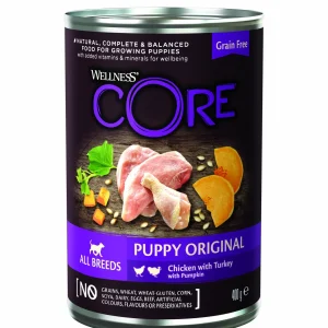 Wellness CORE Puppy Original All Breeds - Hondenvoer - 400 Gram - kalkoen, kip