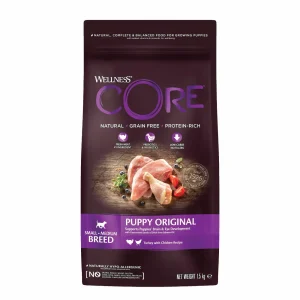 Wellness CORE Puppy Small-Medium - Hondenvoer - 10 Kilogram - kalkoen, kip
