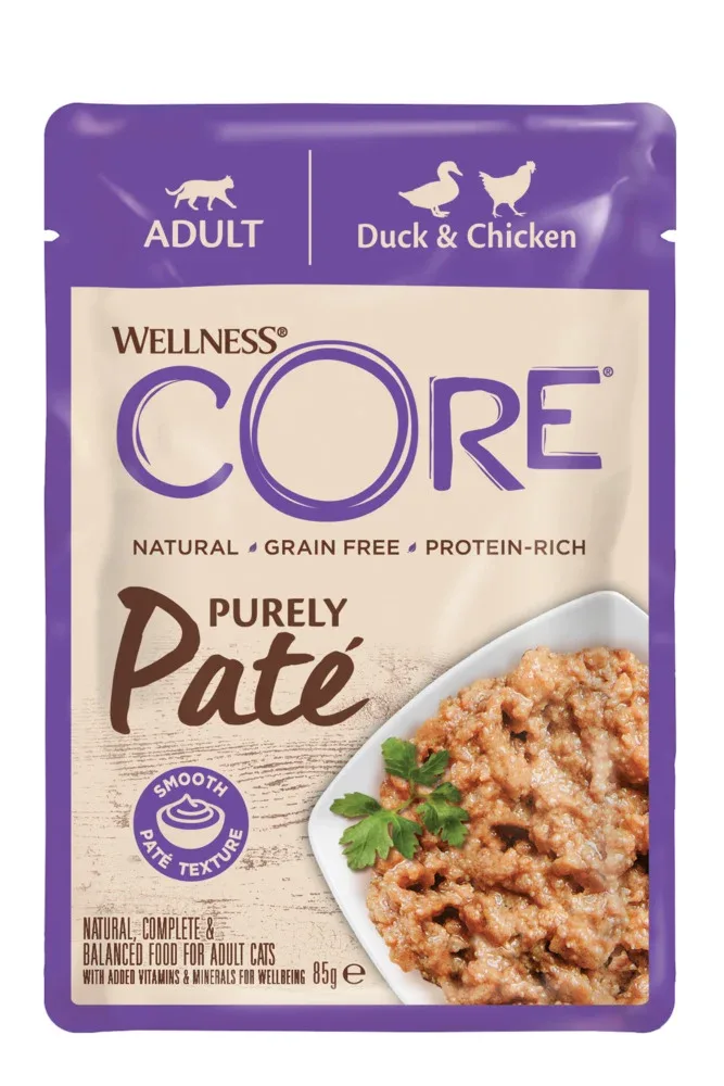 Wellness Core Purely Pate - Kattenvoer - 85 Gram - kip