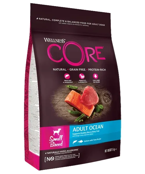 Wellness CORE Small Breed Adult Ocean Zalm met Tonijn - Image 2