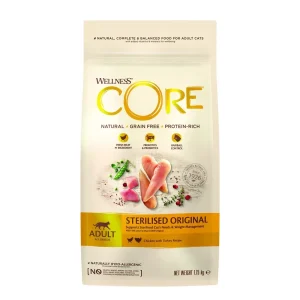 Wellness Core Sterilised Ocean Adult - Kattenvoer - 1.75 Kilogram - zalm