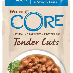 Wellness Core Tender Cuts - Kattenvoer - 85 Gram - lever, kip