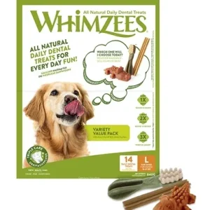 Whimzees Variety Box Large 14 St - 27 kg