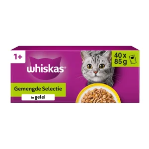 Whiskas 1+ Mixed Menu in Gelei