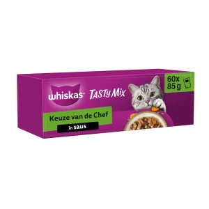 Whiskas 1+ Natvoer - Tasty Mix - Multipack