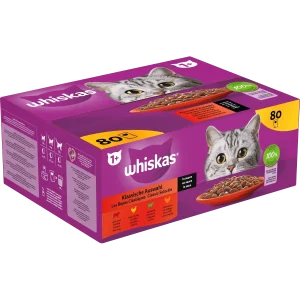 Whiskas Adult Classic Selectie In Saus 80×85 g