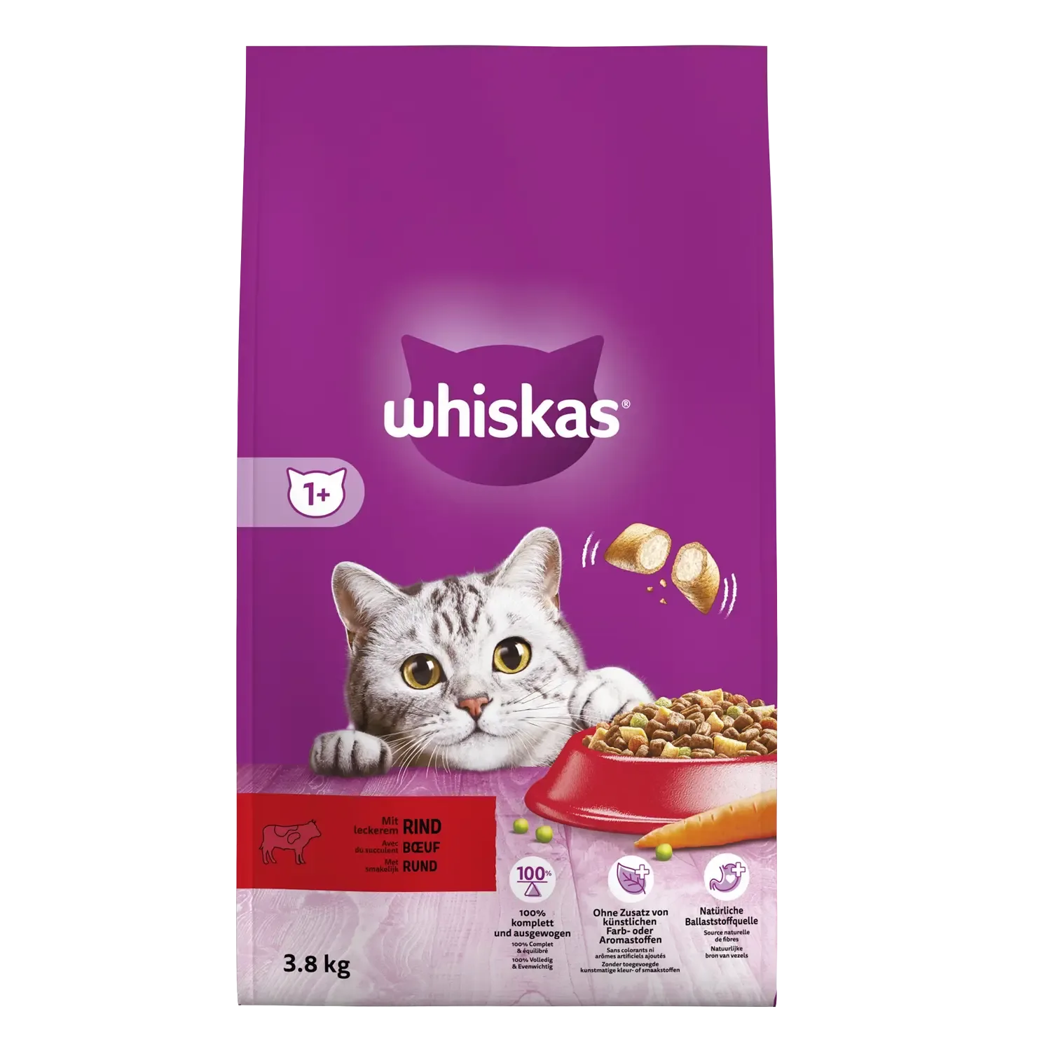 Whiskas Adult Rund 3.8 kg