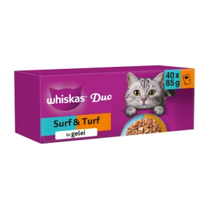 Whiskas Duo Surf & Turf Gelei