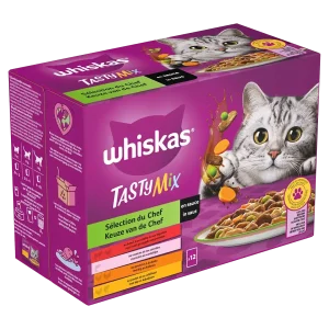 Whiskas Pouch Adult Tasty Mix in Saus