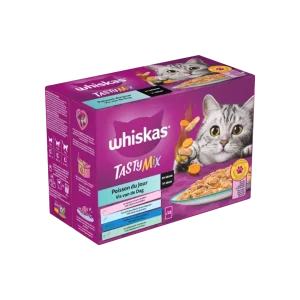 Whiskas Pouch Tasty Mix Vis in Saus