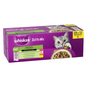 Whiskas Tasty Mix Keuze van de Chef 40×85 g