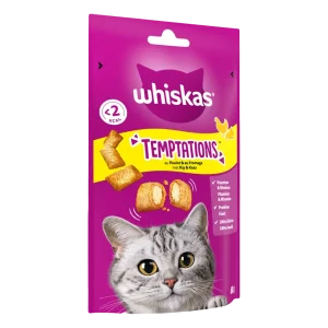 Whiskas Temptations Kip en Kaas 60 g