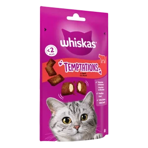Whiskas Temptations Rundvlees 60 g