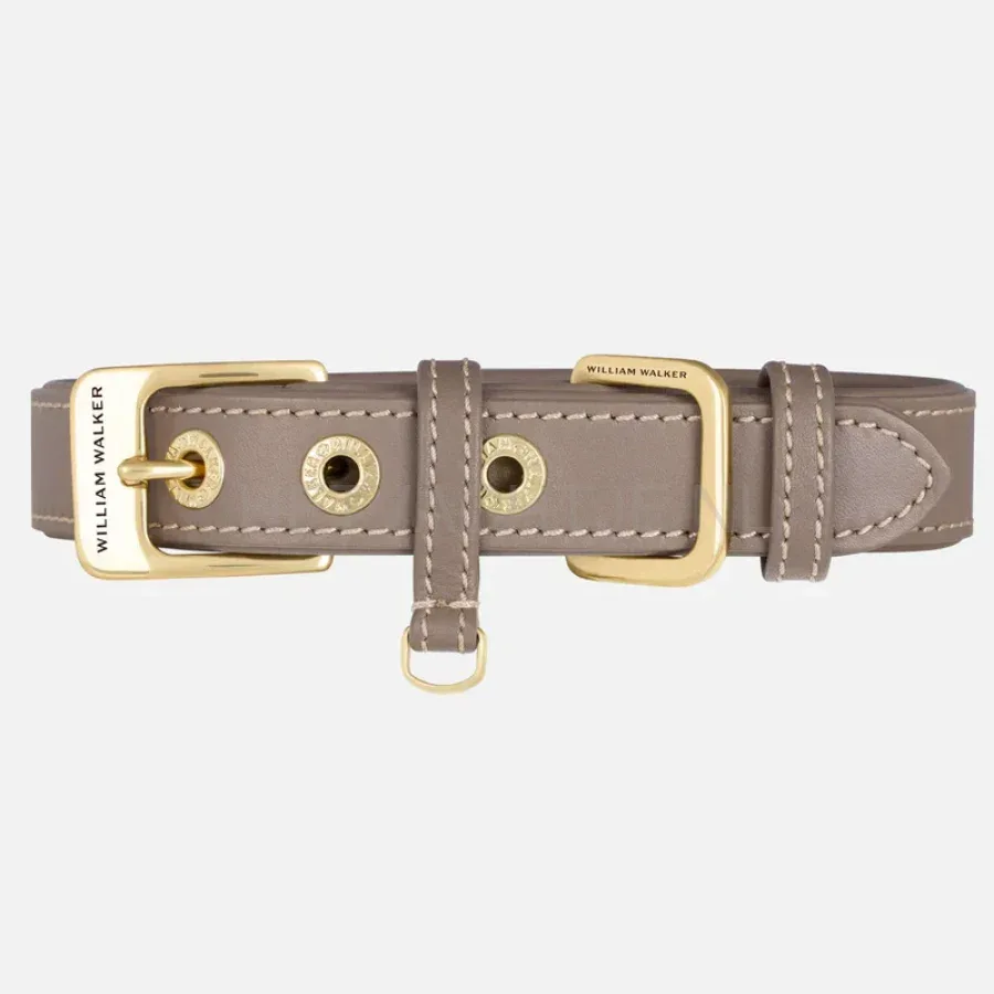 William Walker - Glad leren Halsband Pebble