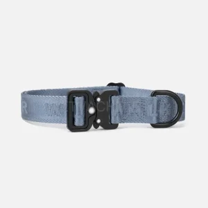 William Walker - Jacquard nylon halsband Sky