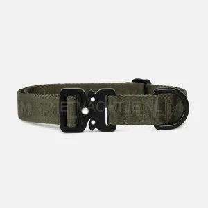 William Walker - Jacquard nylon hondenhalsband Forest