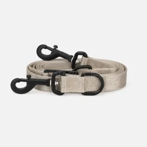 William Walker - Jacquard nylon hondenriem zand