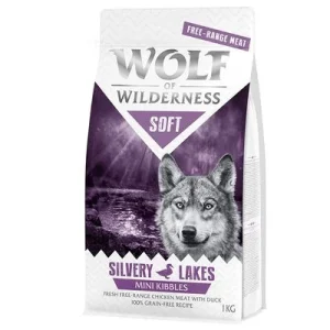 Wolf of Wilderness Mini "Soft - Silvery Lakes" - Scharrelkip & Eend Hondenvoer