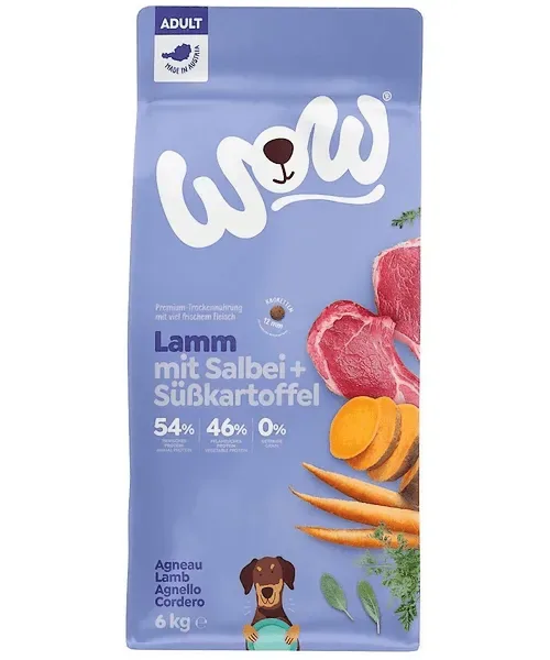 WOW Adult Lam met Salie en zoete Aardappelen