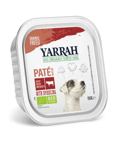 Yarrah Bio nat hondenvoer paté (12x150g) - Image 2