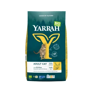 Yarrah - Droogvoer Kat met Kip Bio