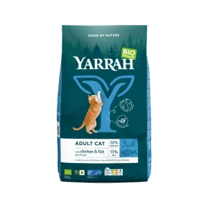 Yarrah - Droogvoer Kat met Vis Bio