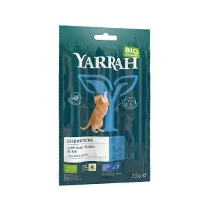 Yarrah - Kattensnack Chew Stick met Vis Bio