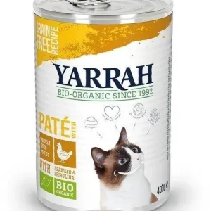 Yarrah Pate Kip met Spirulina en Zeewier (6 x 400g)