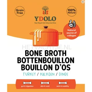 Ydolo - Bottenbouillon BIO Kalkoen