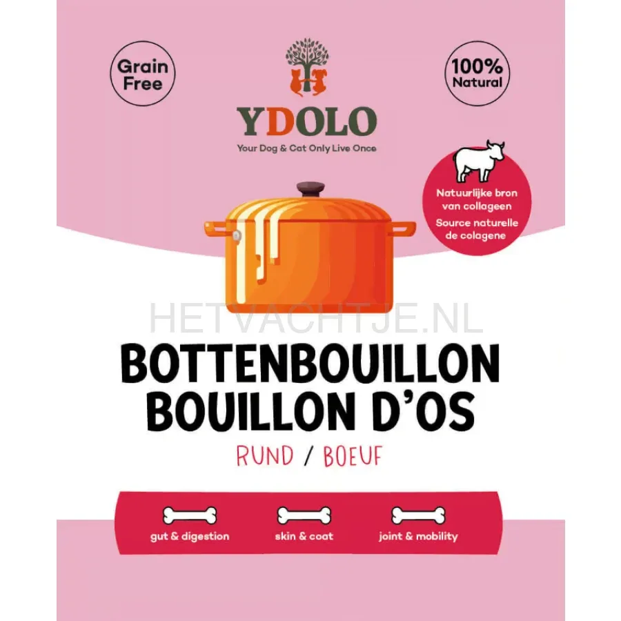 Ydolo - Bottenbouillon BIO Rund
