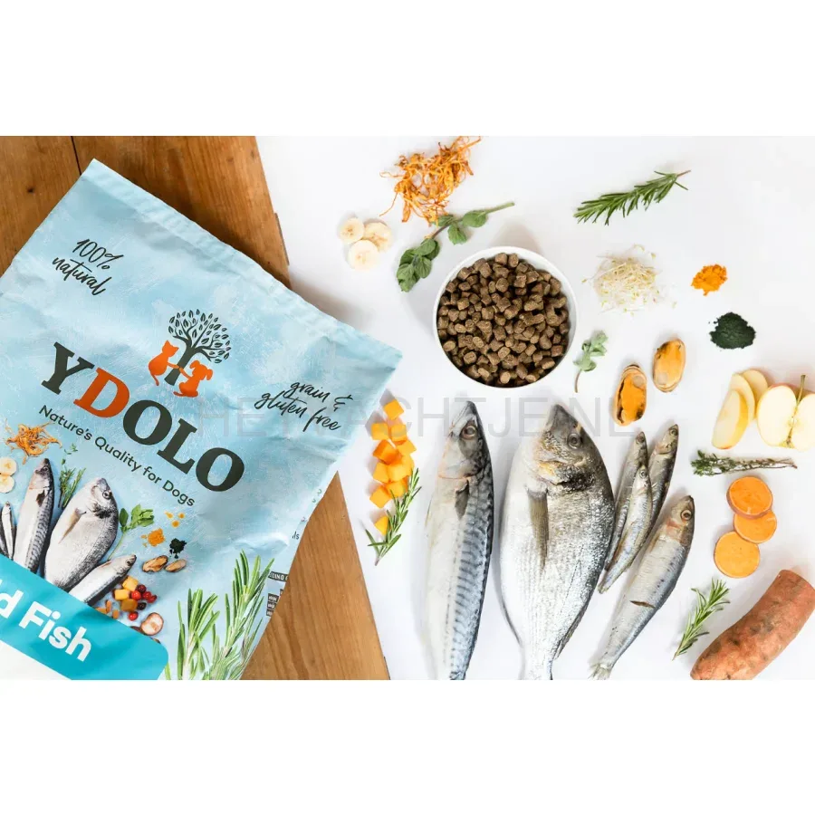 Ydolo - Wild Gevangen Vis Hondenvoer - Image 2