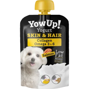 YowUp! Yogurt Dogs Salmon Skin & Hair - 10 x 120 g