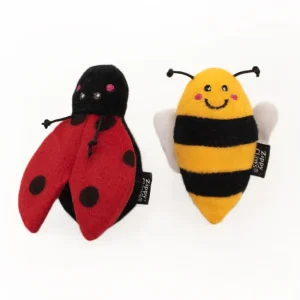 ZIPPYCLAWS - 2-Pack Ladybug and Bee