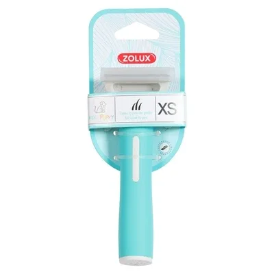 Zolux Anah Carding Super Brush Puppy Blauw / Wit 5X5,5X14,5 Cm - Image 2