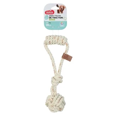 Zolux Flostouw Met Touwbal Leather Touch 28,5X10X7 Cm - Image 2