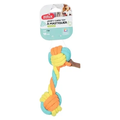 Zolux Flostouw Twist Dumbell Meerkleurig 19,5X9X6 Cm - Image 2