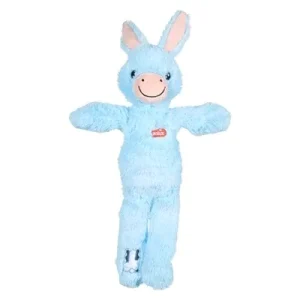 Zolux Furry Farm Ezel Hassan Pluche Met Touw Blauw 38X21X6 Cm