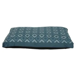 Zolux Hondenkussen Sirius Met Print Hoekig Blauw 80X55X15 Cm