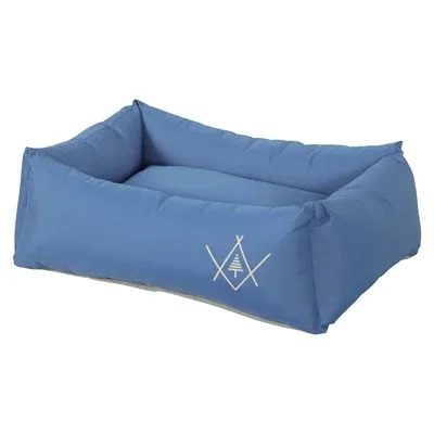 Zolux Hondenmand 4 Seasons Waterafstotend Polyester Hoekig Blauw 74X60X23,5 Cm - Image 2