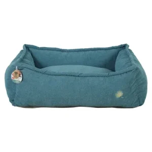 Zolux Hondenmand Toscane Hoekig Gerecyclede Vulling Blauw 85X65X27 Cm