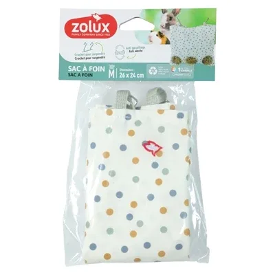 Zolux Hooizak Cosy Gestipt Wit 29X27 Cm - Image 2