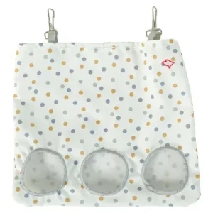 Zolux Hooizak Cosy Gestipt Wit 29X27 Cm