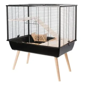 Zolux Knaagdierkooi Neo Muki 78x48x87,5 cm - Zwart