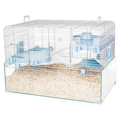Zolux Knaagdierkooi Panas 59x40x39 cm - Blauw