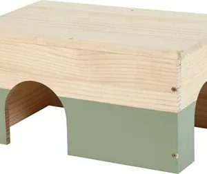 Zolux Neolife Houten Huisje Konijn 40x25x20 cm - Groen