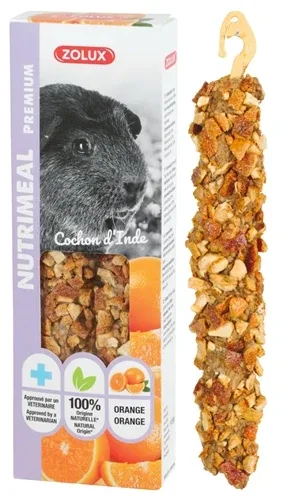 Zolux Nutrimeal Stick Cavia Sinaasappel 2 St - 115 gr