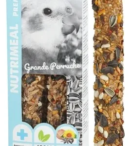 Zolux Nutrimeal Stick Grote Parkiet Papegaai Zonnebloempitten 2 St - 110 gr